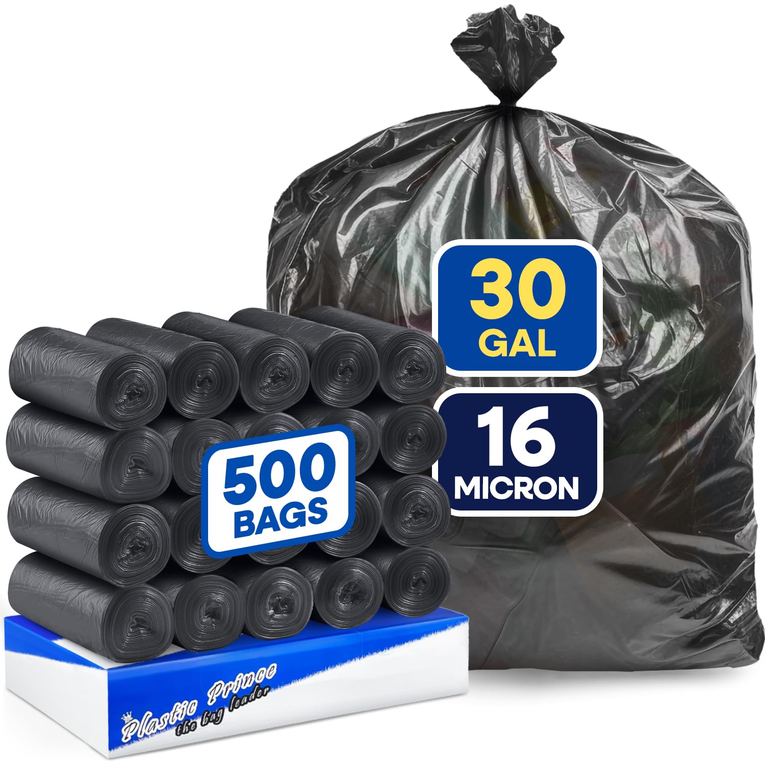 plastic-prince-black-hight-density-can-liners-20-30-gallon-garbage-bags-16-mic-30-x-36-trash-bags-500-case