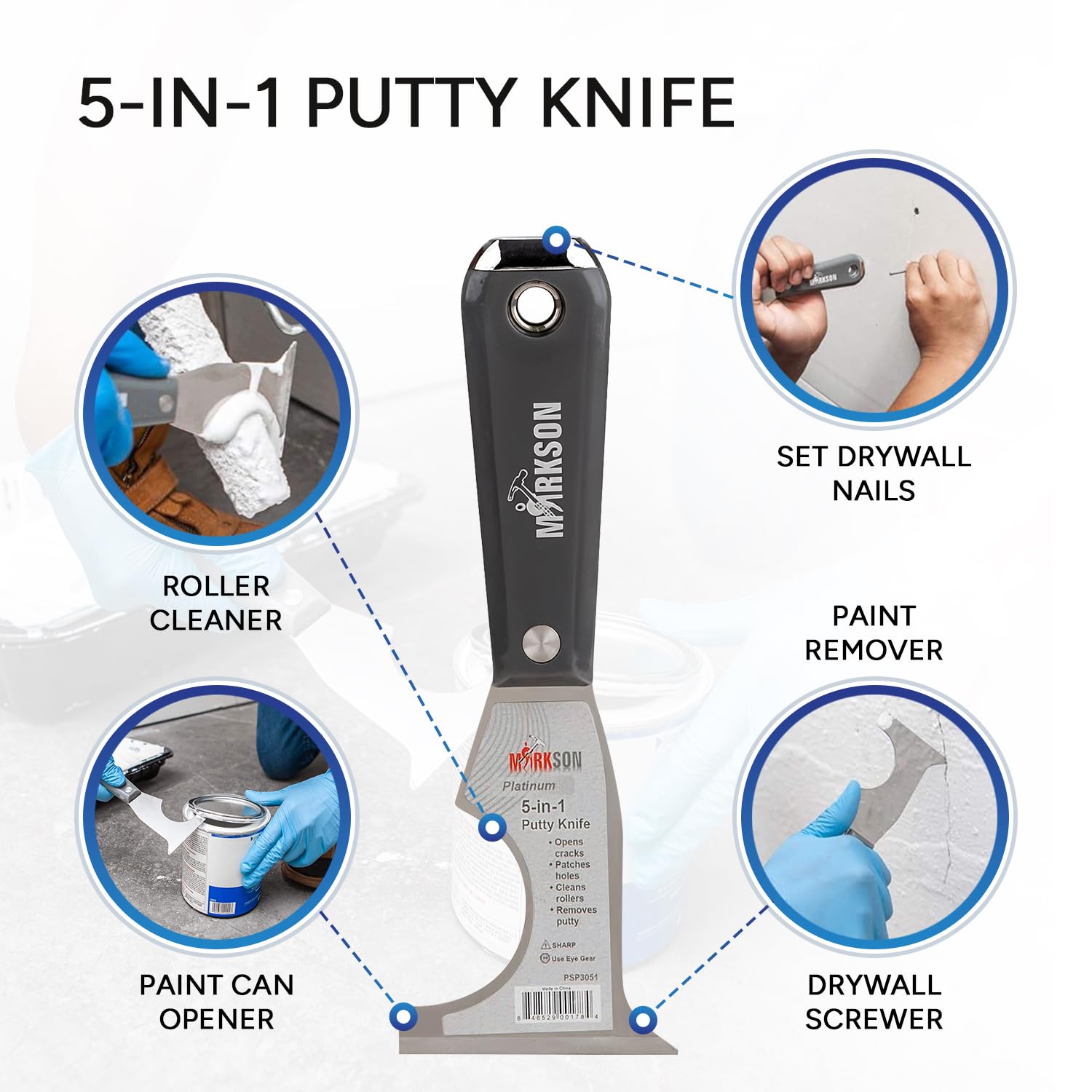 Platinum 5 IN 1 SS Blade Putty Knife