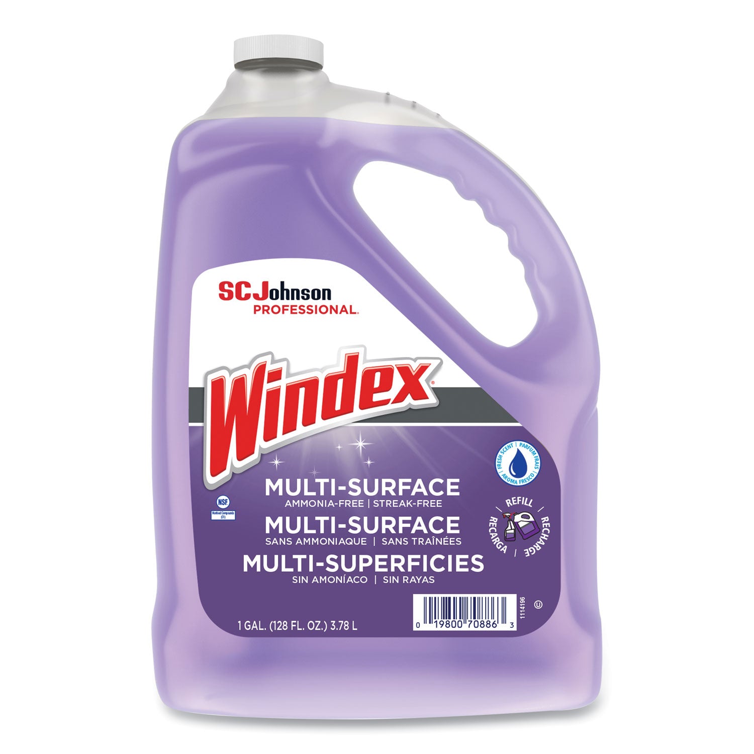 non-ammoniated-glass-multi-surface-cleaner-pleasant-scent-128-oz-bottle-4-ct_sjn697262 - 2