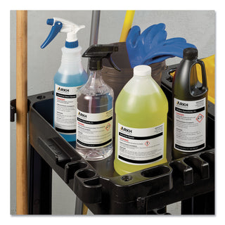UltraDuty GHS Chemical Waterproof and UV Resistant Labels, 3.5 x 5, White, 4/Sheet, 50 Sheets/Box