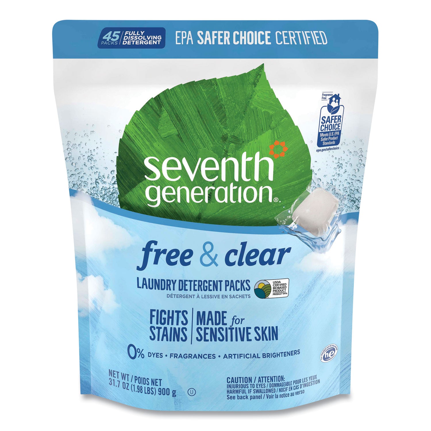 natural-laundry-detergent-packs-powder-unscented-45-packets-pack-8-carton_sev22977ct - 1