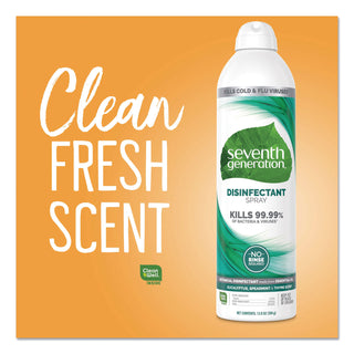 Disinfectant Sprays, Eucalyptus/Spearmint/Thyme, 13.9 oz Spray Bottle, 8/Carton