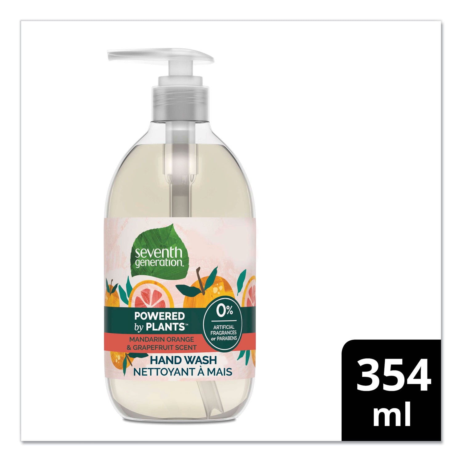 natural-hand-wash-mandarin-orange-and-grapefruit-12-oz-pump-bottle-8-carton_sev22925ct - 3