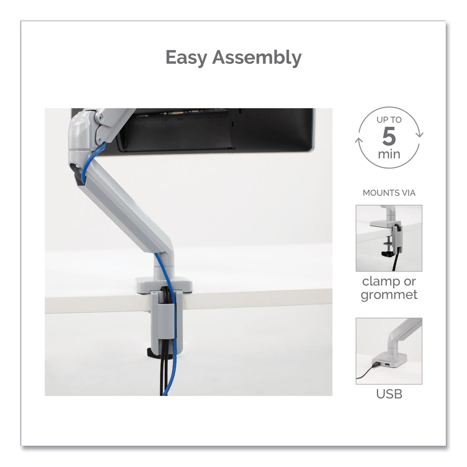 platinum-series-single-monitor-arm-for-27-monitors-360-deg-rotation-45-deg-tilt-180-deg-pan-silver-supports-20-lb_fel8056401 - 4