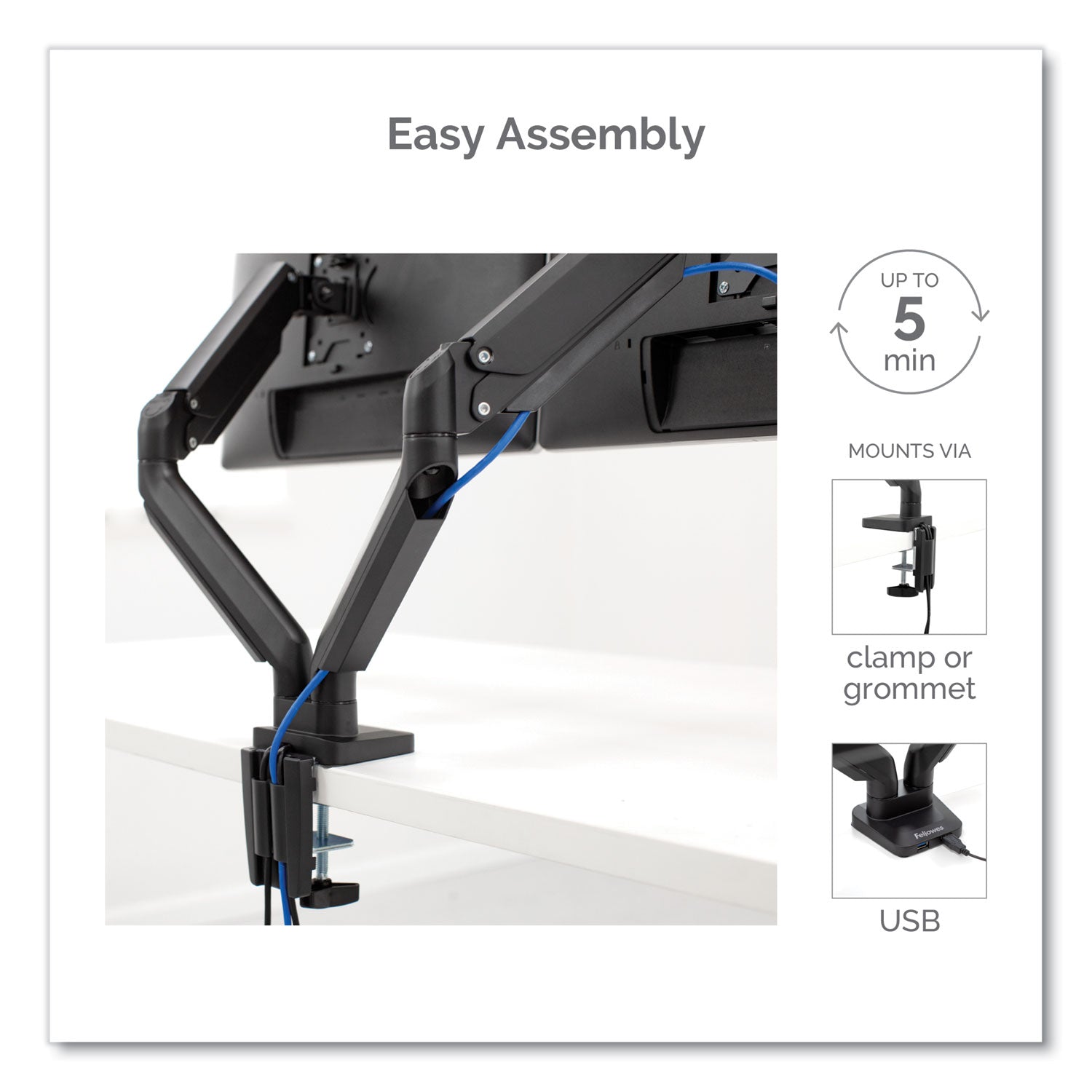 platinum-series-dual-monitor-arm-for-27-monitors-360-deg-rotation-+85-deg-20-deg-tilt-360-deg-pan-black-supports-20-lb_fel8042501 - 5