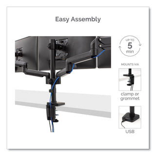 platinum-series-triple-monitor-arm-for-27-monitors-360-deg-rotation-+85-20-deg-tilt-360-deg-pan-black-supports-20-lb_fel8042601 - 4