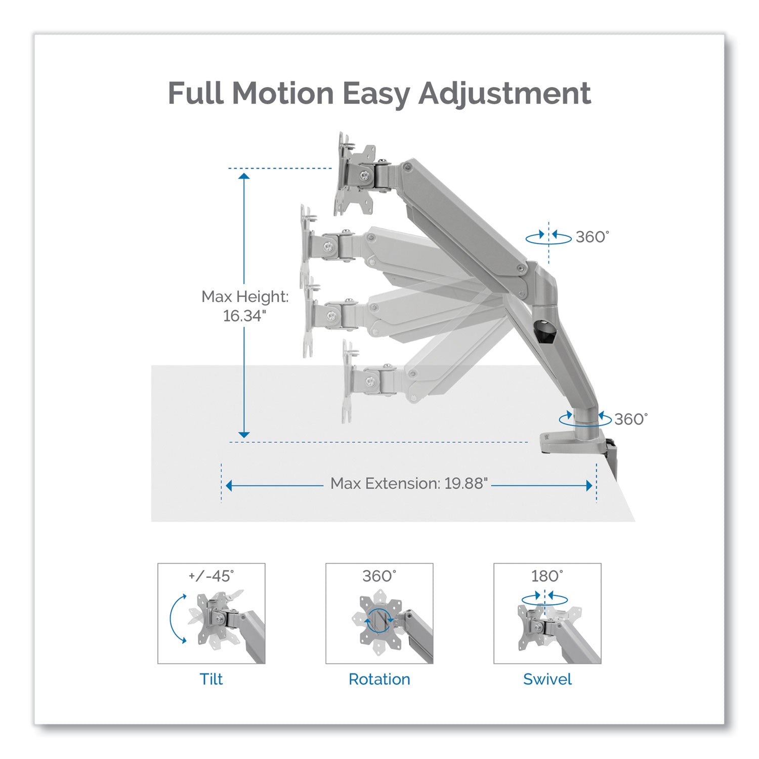 platinum-series-dual-monitor-arm-for-27-monitors-360-deg-rotation-45-deg-tilt-180-deg-pan-silver-supports-20-lb_fel8056501 - 3