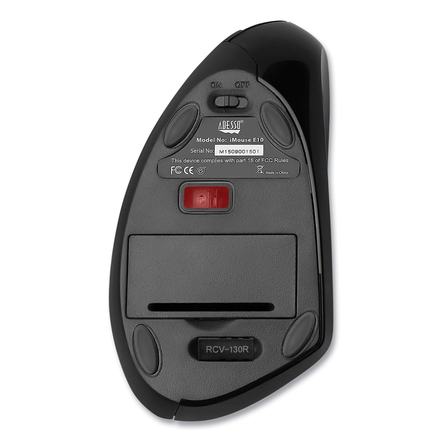 imouse-e10-wireless-vertical-ergonomic-usb-mouse-24-ghz-frequency-33-ft-wireless-range-right-hand-use-black_adeimousee10 - 4