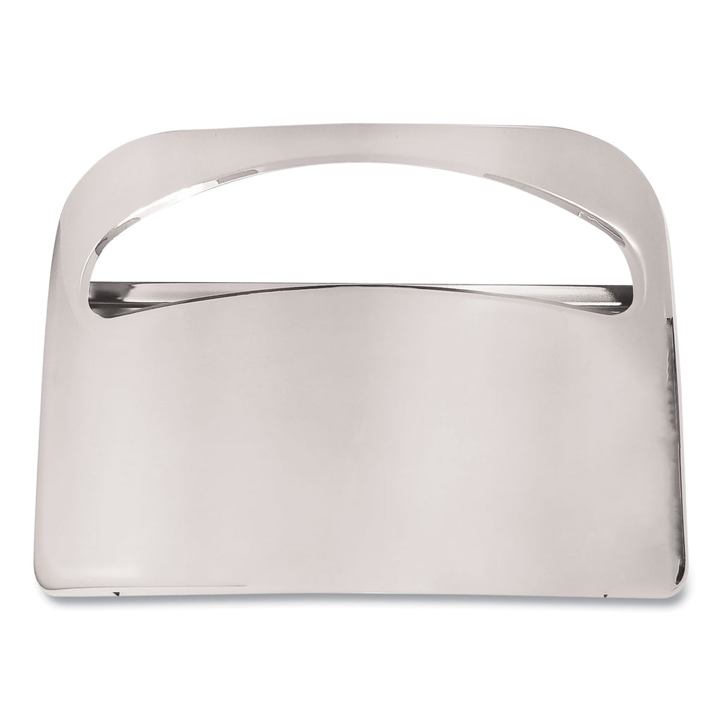 Toilet Seat Cover Dispenser, 16 x 3 x 11.5, Chrome - 