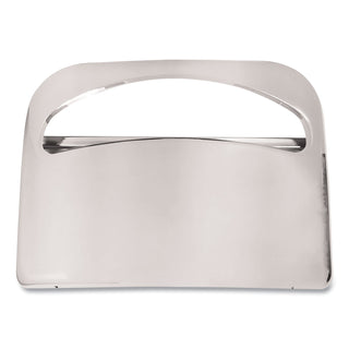 Toilet Seat Cover Dispenser, 16 x 3 x 11.5, Chrome - 