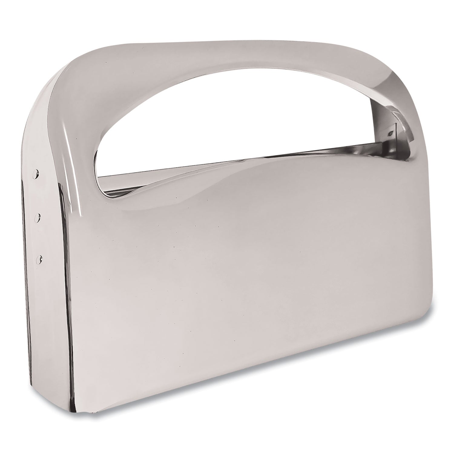 Toilet Seat Cover Dispenser, 16 x 3 x 11.5, Chrome - 