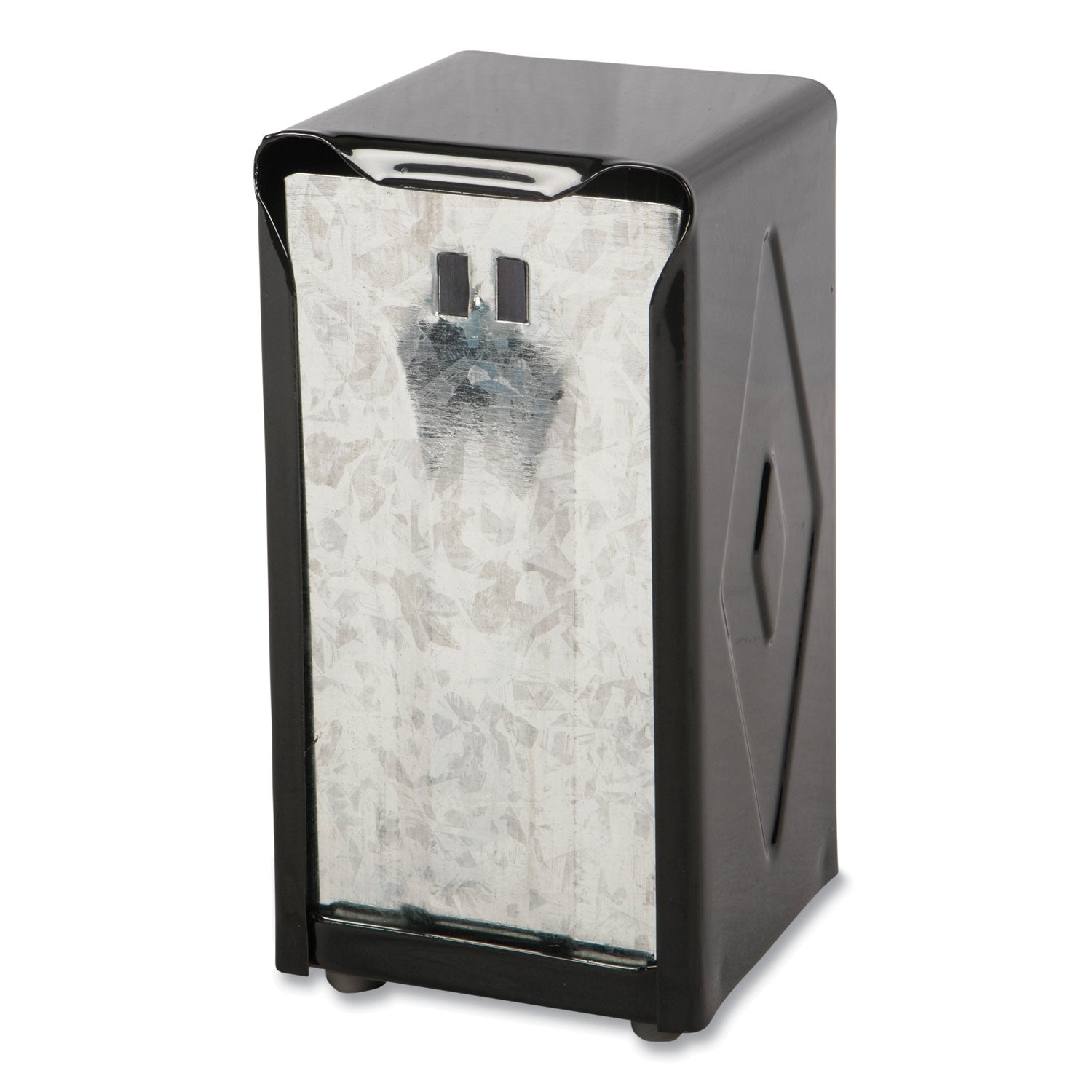 tabletop-napkin-dispenser-tall-fold-375-x-4-x-75-capacity-150-black_sjmh900bk - 2