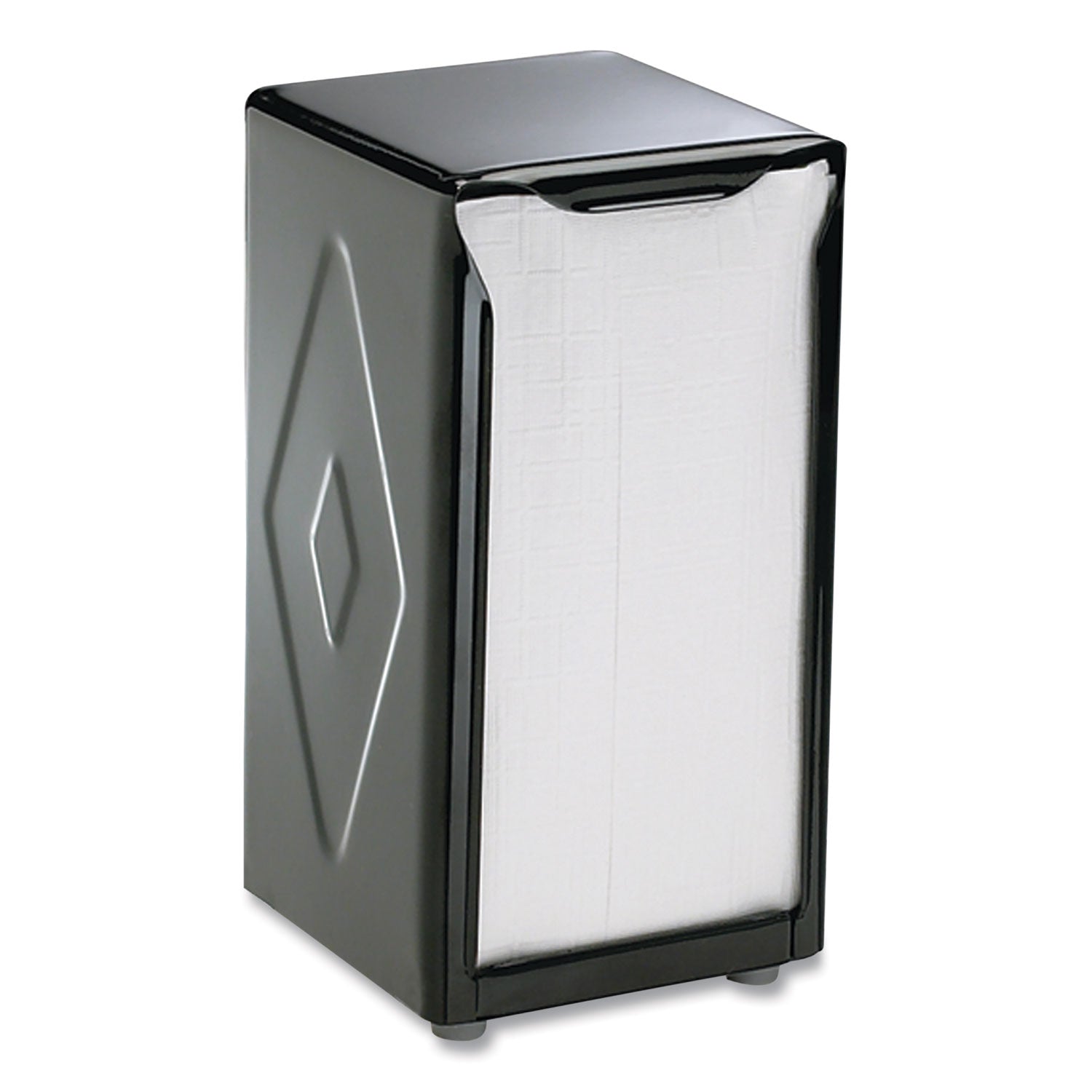 tabletop-napkin-dispenser-tall-fold-375-x-4-x-75-capacity-150-black_sjmh900bk - 4