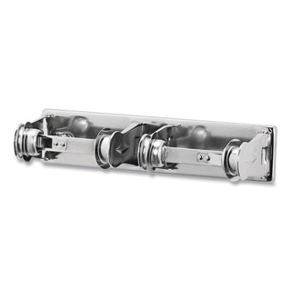 Locking Toilet Tissue Dispenser, 12.38 x 4.5 x 2.75, Chrome