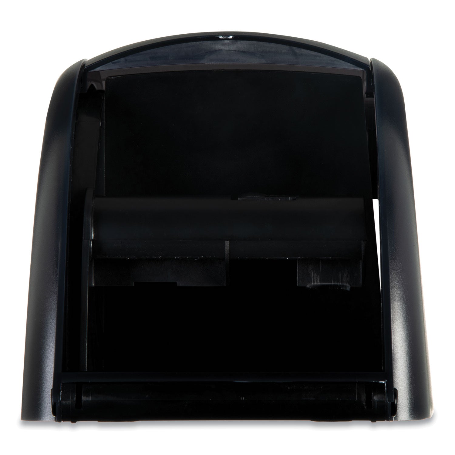Duett Standard Bath Tissue Dispenser, 2 Roll, 7.5 x 7 x 12.75, Black Pearl
