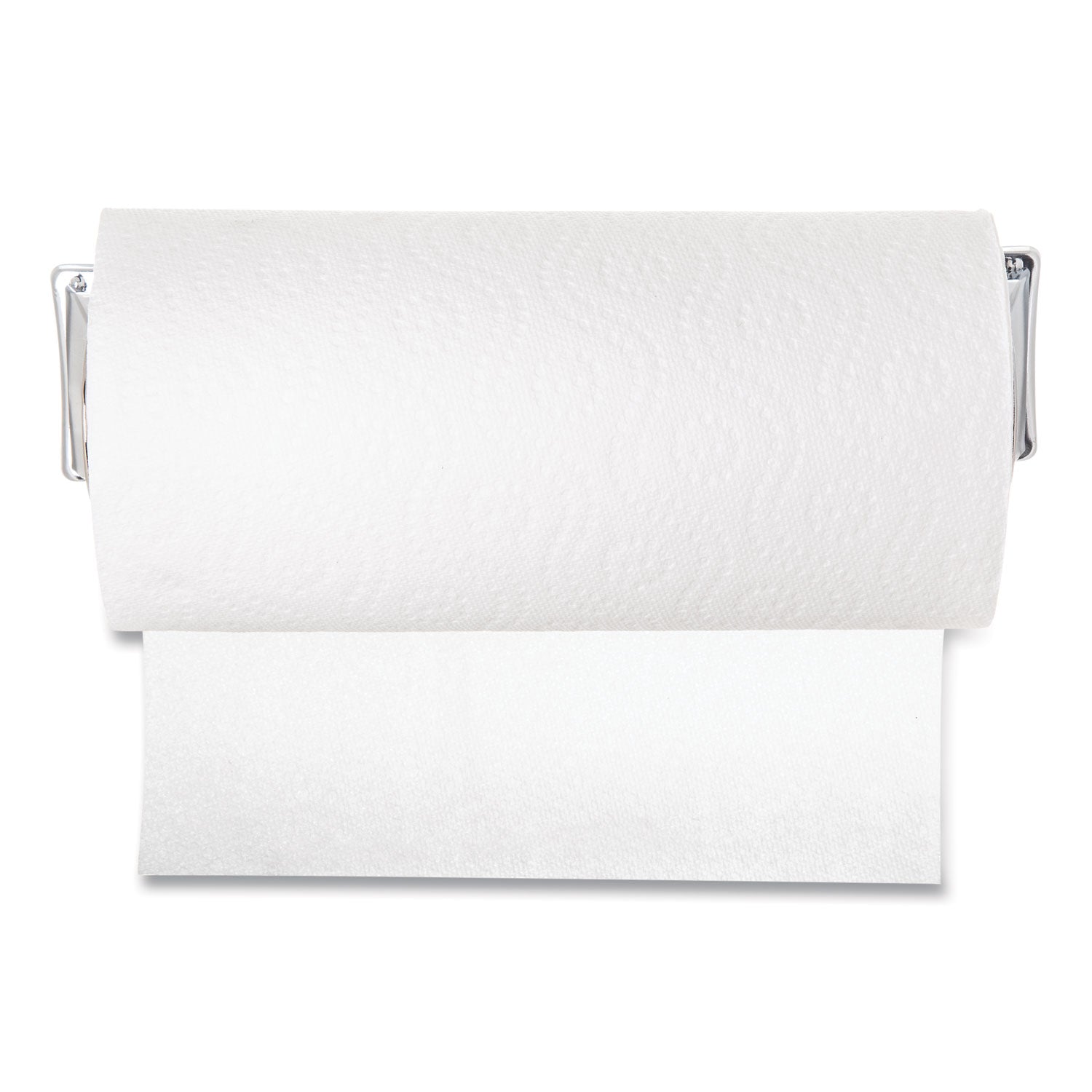 Perforated Roll Towel Dispenser for 11 inch Roll, 13.25 x 4.63 x 2.88, Chrome