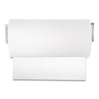 Perforated Roll Towel Dispenser for 11 inch Roll, 13.25 x 4.63 x 2.88, Chrome