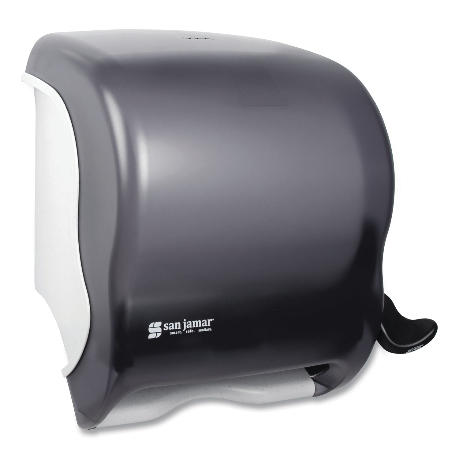 Element Lever Roll Towel Dispenser, Classic, 12.5 x 8.5 x 12.75, Black Pearl - 