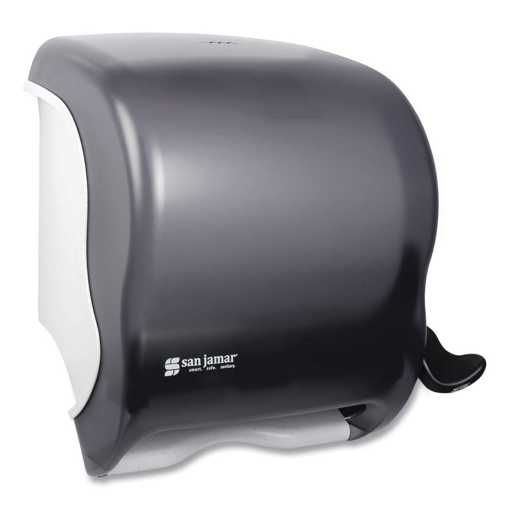 Element Lever Roll Towel Dispenser, Classic, 12.5 x 8.5 x 12.75, Black Pearl