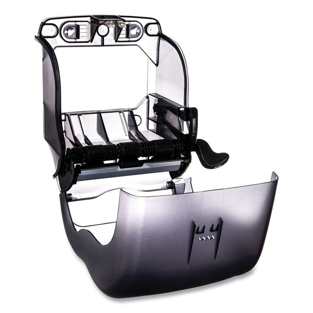 Element Lever Roll Towel Dispenser, Oceans, 12.5 x 8.5 x 12.75, Black Pearl