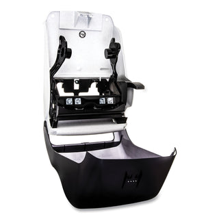 Lever Roll Towel Dispenser, Classic, 12.94 x 9.25 x 16.5, Transparent Black Pearl