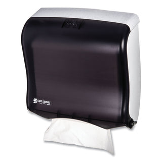 Ultrafold Fusion C-Fold and Multifold Towel Dispenser, 11.5 x 5.5 x 11.5, Black - 