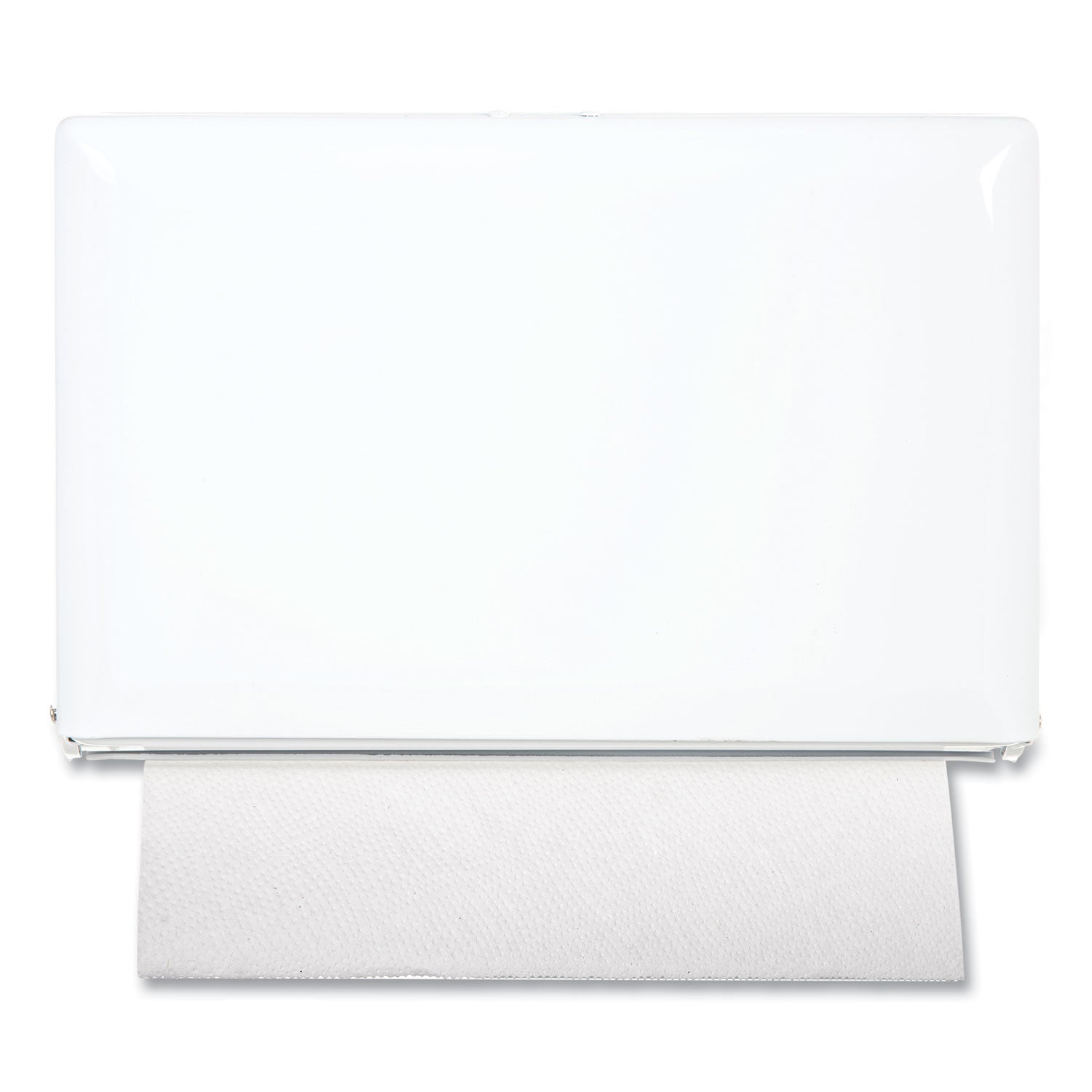 Singlefold Paper Towel Dispenser, 10.75 x 6 x 7.5, White - 