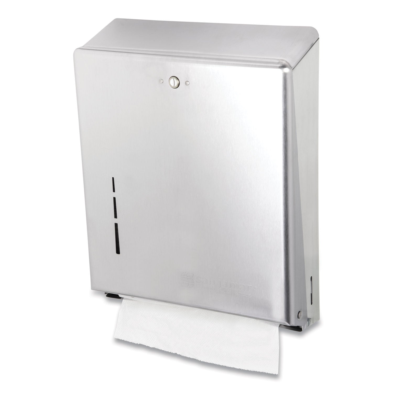 C-Fold/Multifold Towel Dispenser, 11.38 x 4 x 14.75, Stainless Steel - 