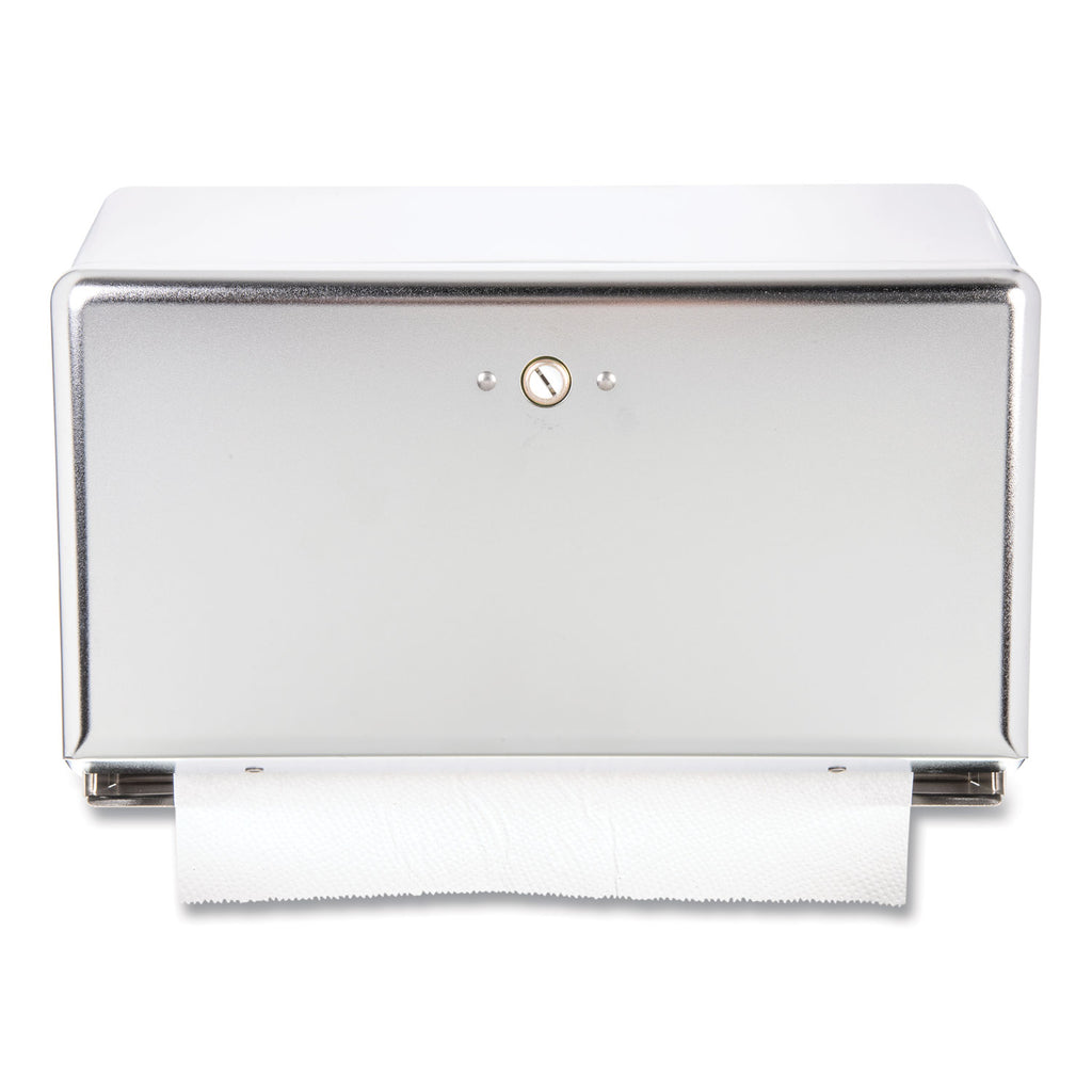 Mini C-Fold/Multifold Towel Dispenser, 11.13 x 3.88 x 7.88, Chrome
