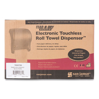 Tear-N-Dry Essence Automatic Dispenser, Classic, 11.75 x 9.13 x 14.44, Black Pearl