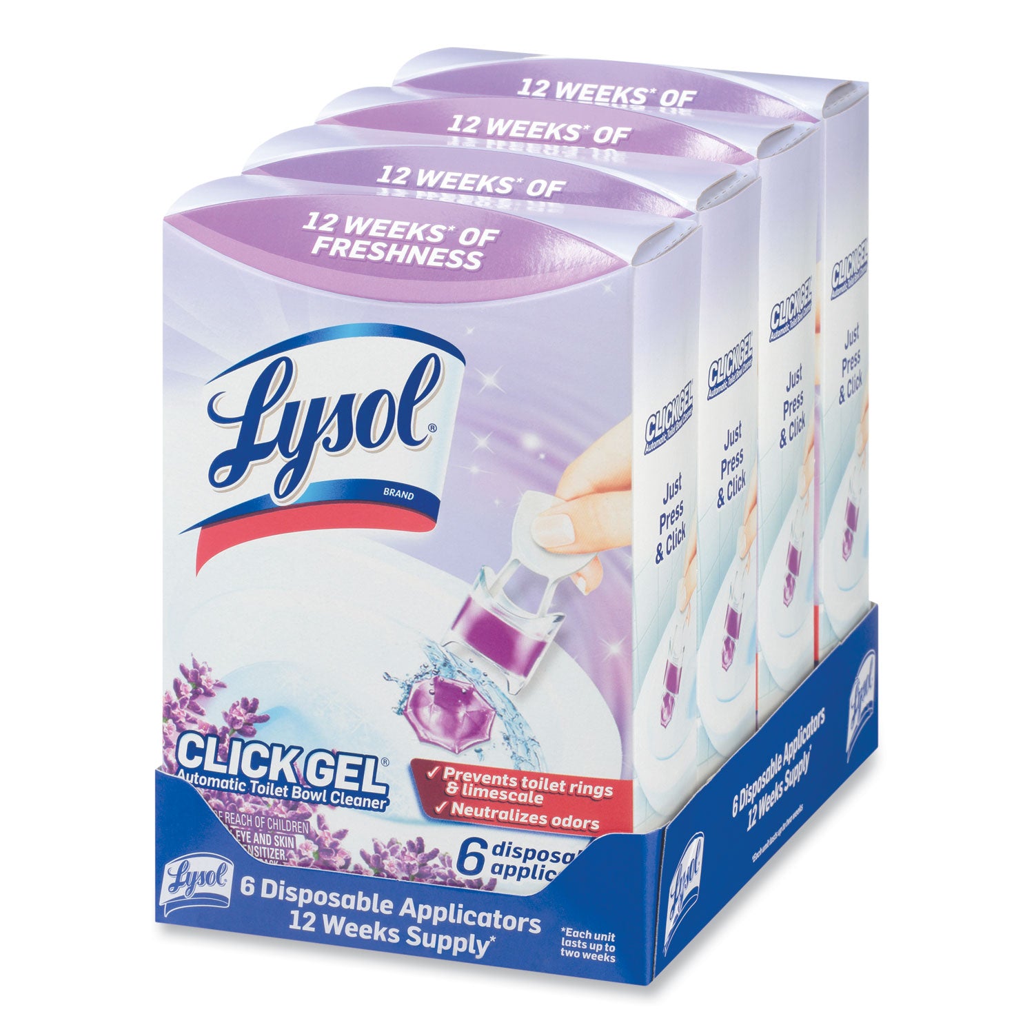 click-gel-automatic-toilet-bowl-cleaner-lavender-fields-6-box-4-boxes-carton_rac89060ct - 5