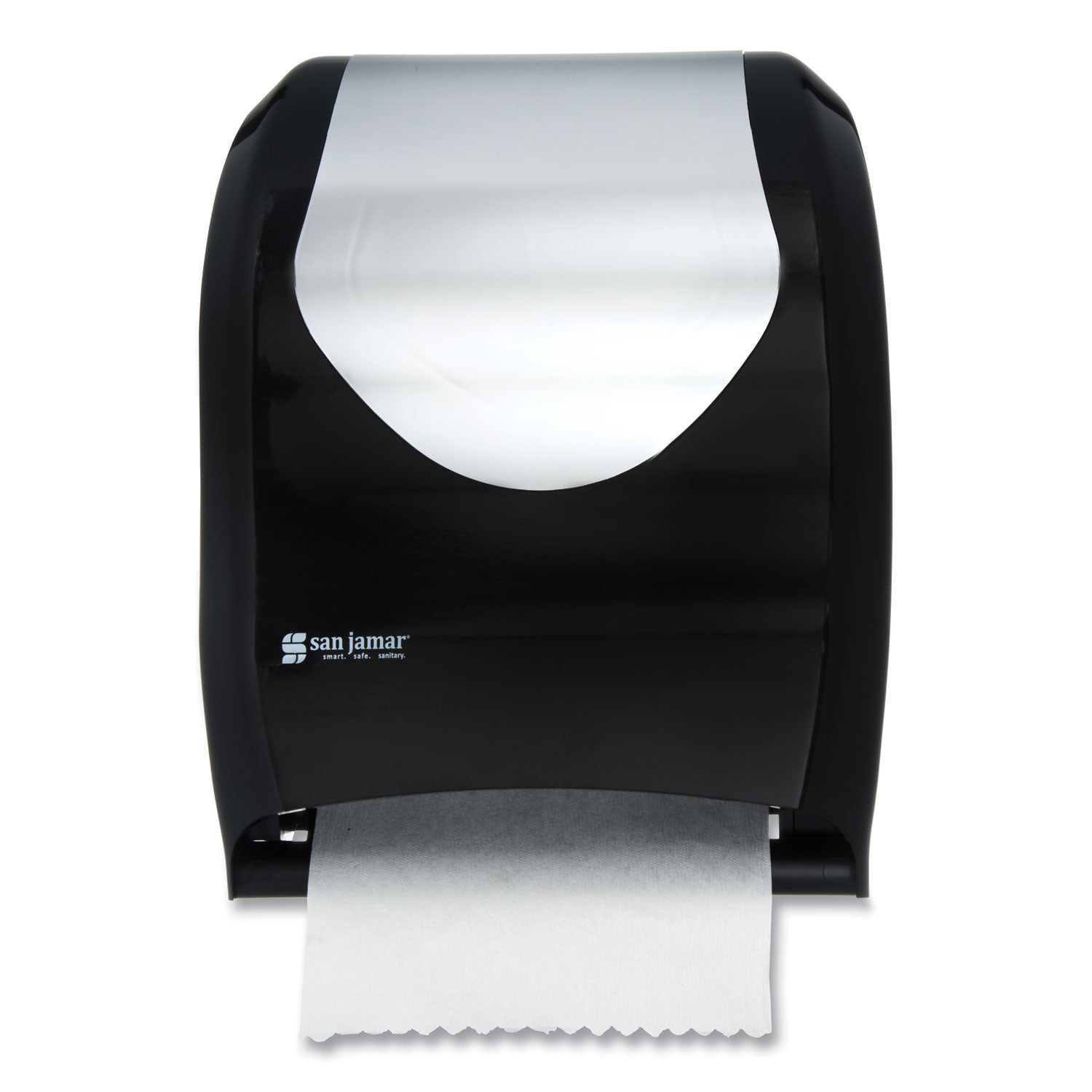 tear-n-dry-touchless-roll-towel-dispenser-1675-x-10-x-125-black-silver_sjmt1370bkss - 1