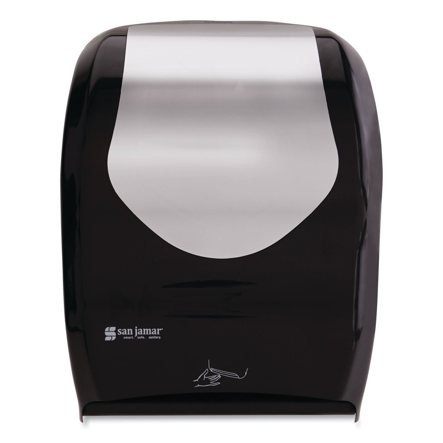 smart-system-with-iq-sensor-towel-dispenser-165-x-975-x-12-black-silver_sjmt1470bkss - 1
