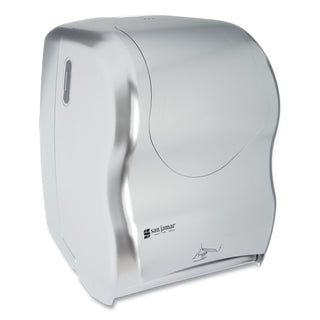 Smart System with iQ Sensor Towel Dispenser, 16.5 x 9.75 x 12, Silver