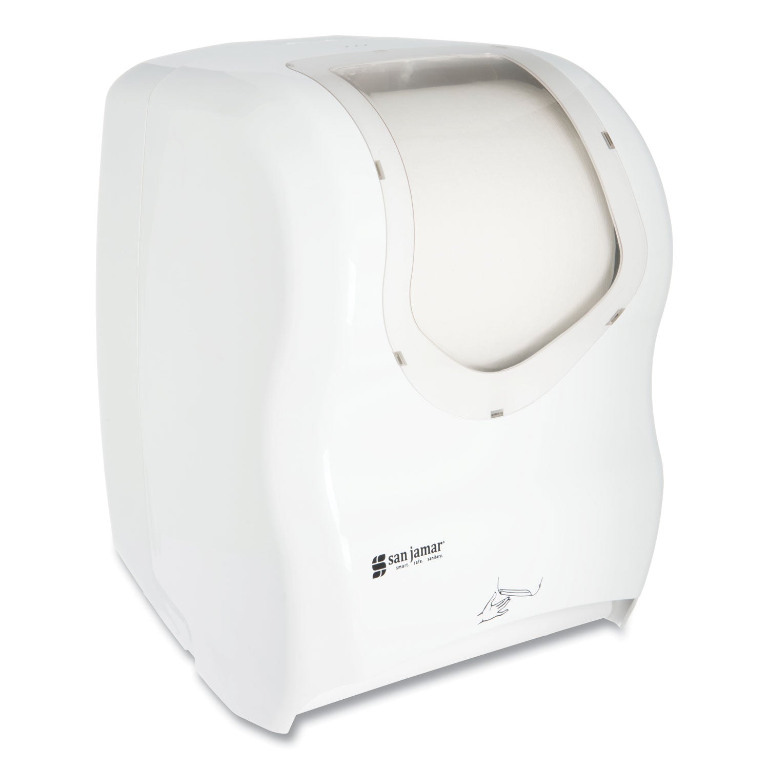 smart-system-with-iq-sensor-towel-dispenser-165-x-975-x-12-white-clear_sjmt1470whcl - 3