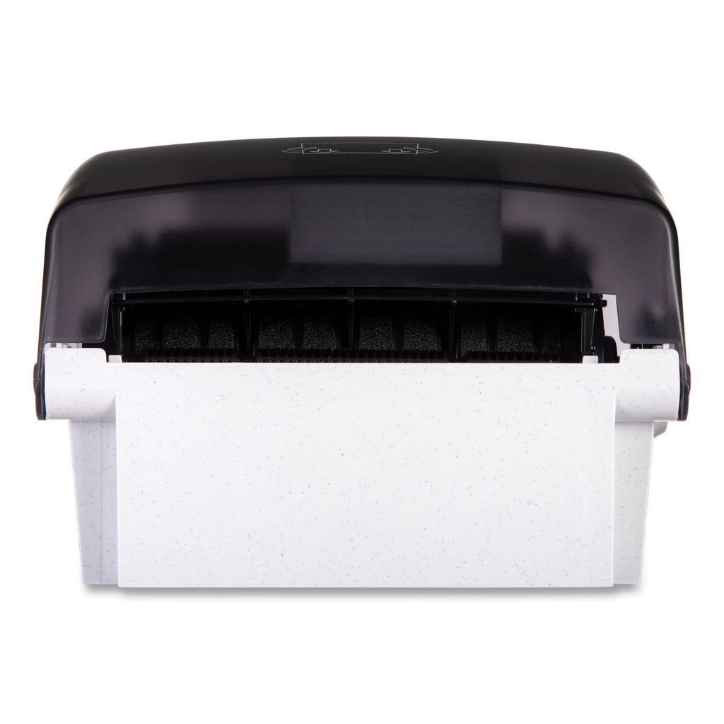 Simplicity Mechanical Roll Towel Dispenser, 15.25 x 13 x 10.25, Black
