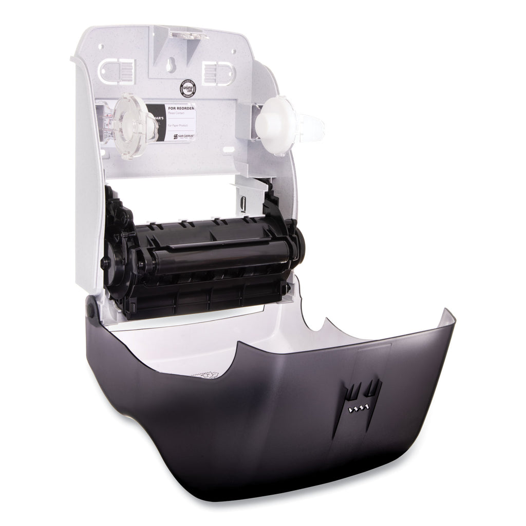 Simplicity Mechanical Roll Towel Dispenser, 15.25 x 13 x 10.25, Black