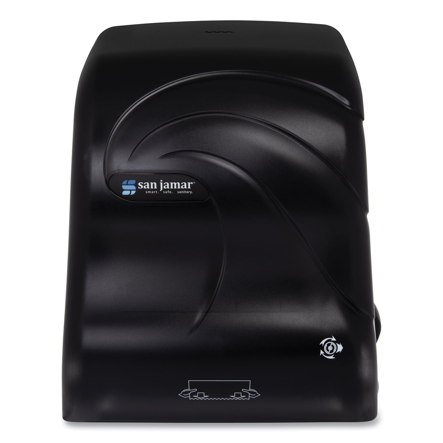 Simplicity Mechanical Roll Dispenser, 12.38 x 9.5 x 14.63, Black Pearl