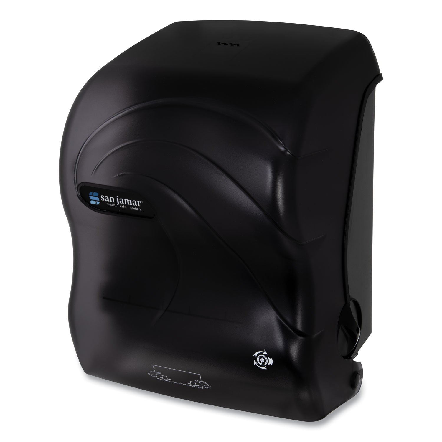 Simplicity Mechanical Roll Dispenser, 12.38 x 9.5 x 14.63, Black Pearl