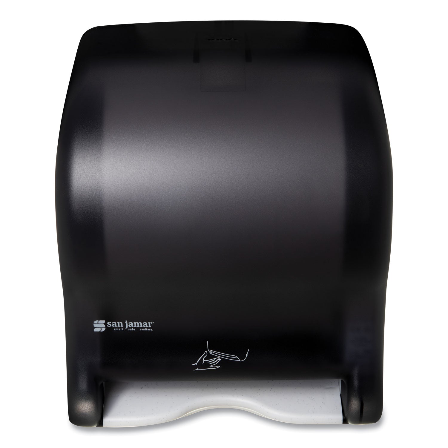 Smart Essence Electronic Roll Towel Dispenser, 11.88 x 9.1 x 14.4, Black - 