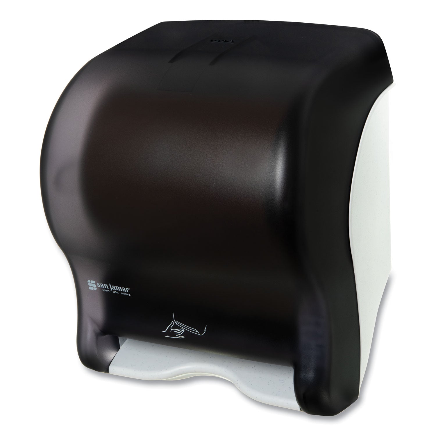Smart Essence Electronic Roll Towel Dispenser, 11.88 x 9.1 x 14.4, Black - 