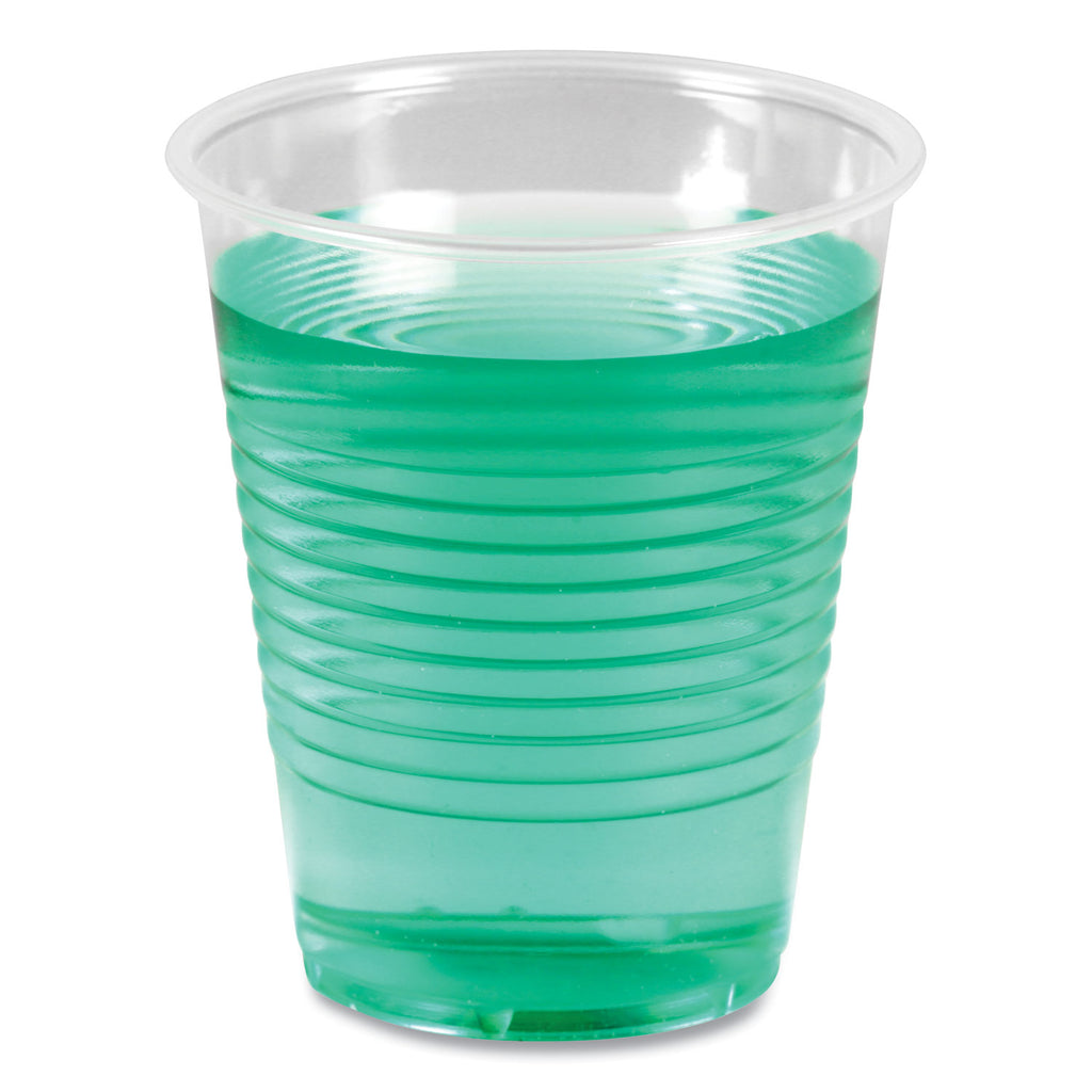 Translucent Plastic Cold Cups, 12 oz, Polypropylene, 50 Cups/Sleeve, 20 Sleeves/Carton