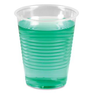 Translucent Plastic Cold Cups, 12 oz, Polypropylene, 50 Cups/Sleeve, 20 Sleeves/Carton