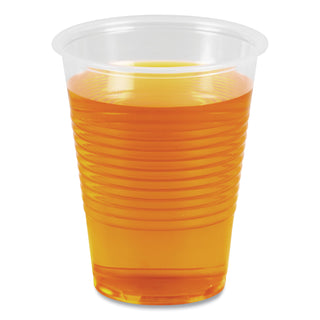 Translucent Plastic Cold Cups, 10 oz, Polypropylene, 100/Pack