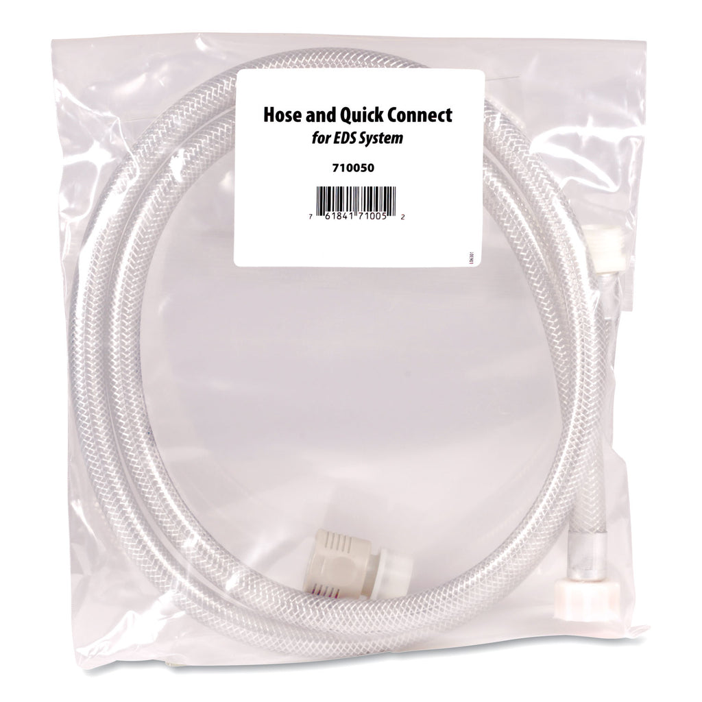 PDC Hose Kit, 0.5" Hose Diameter, 0.5" x 6 ft, Clear/Green