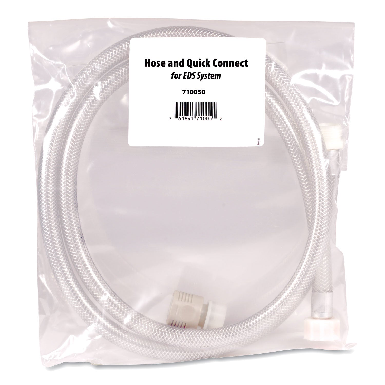 PDC Hose Kit, 0.5" Hose Diameter, 0.5" x 6 ft, Clear/Green