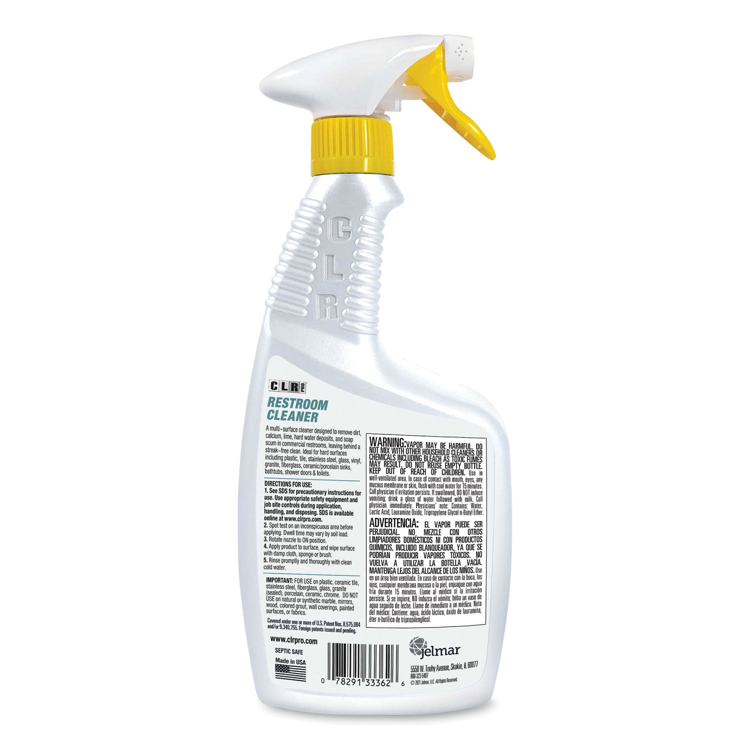 Restroom Cleaner, 32 oz Pump Spray - 