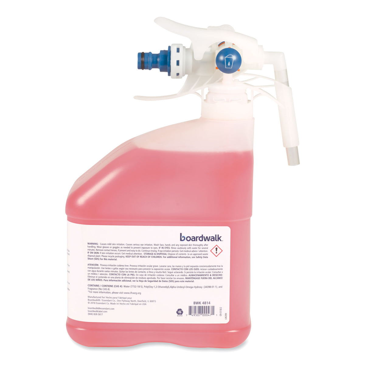 PDC Neutral Floor Cleaner, Tangy Fruit Scent, 3 Liter Bottle, 2/Carton