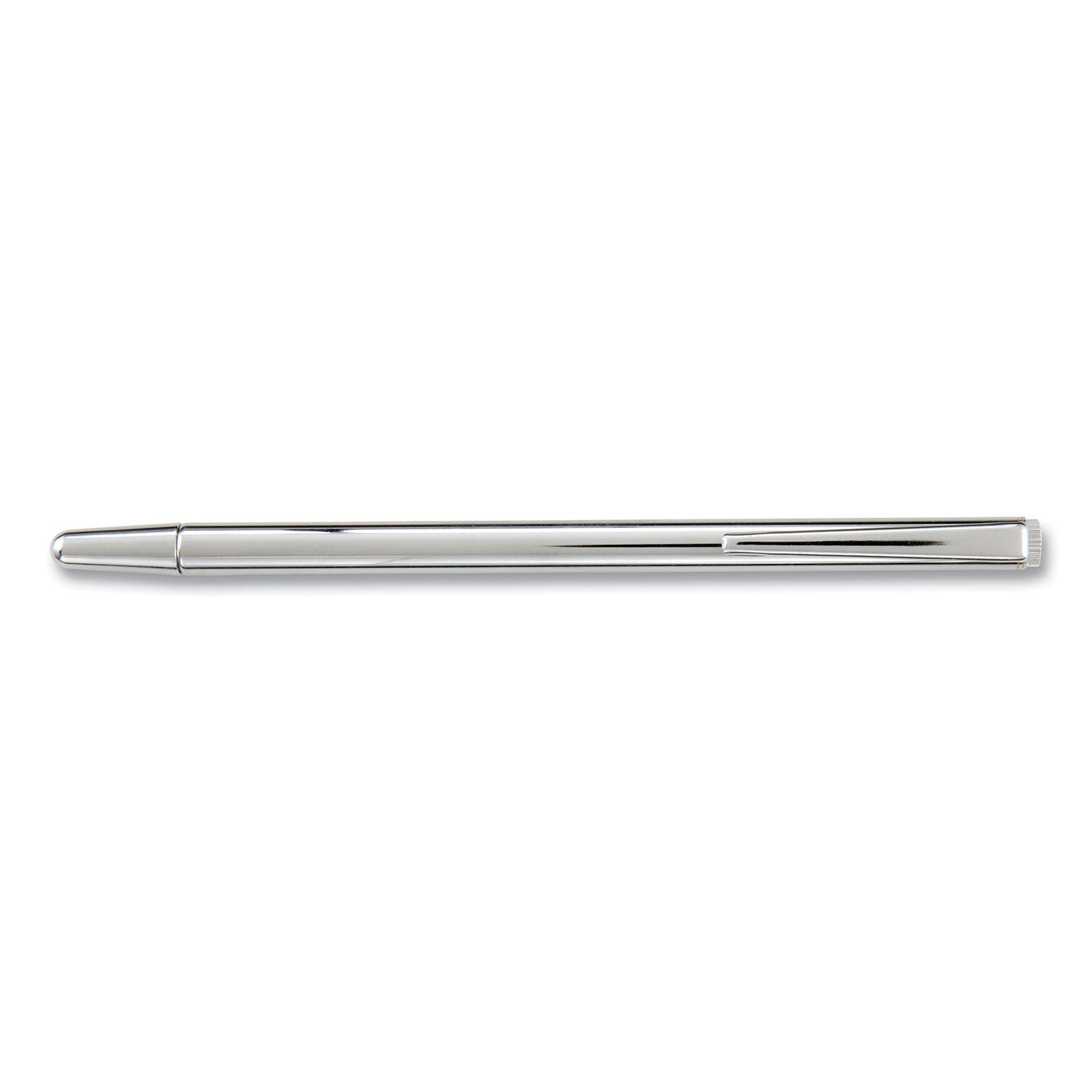 Slimline Pen-Size Pocket Pointer with Clip, Extends to 24.5", Silver - 