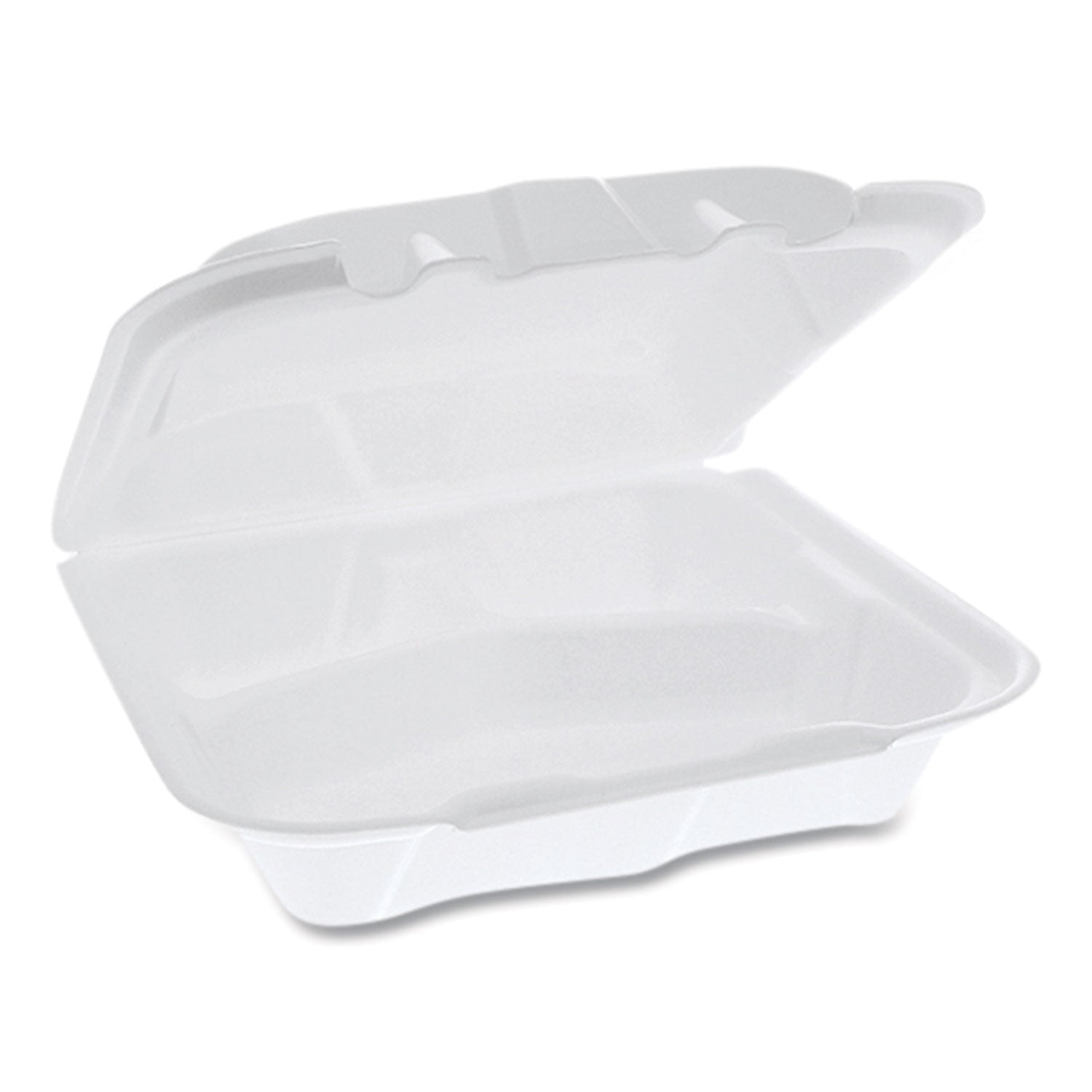 vented-foam-hinged-lid-container-dual-tab-lock-3-compartment-842-x-815-x-3-white-150-carton_pctytd188030000 - 2